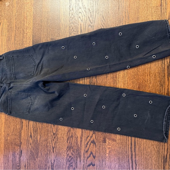 Black Women's Pistola Hendrix High Rise Wide Leg Jeans In Glamour - Picture 5 of 5